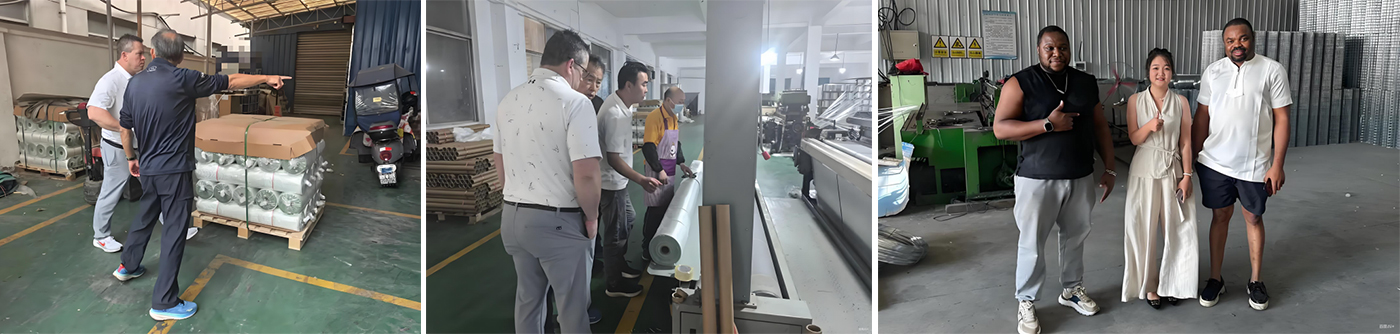 Delegação sul-africana visita nossa base de fabricação de FRP