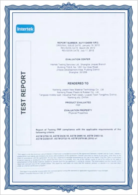 Certifica&ccedil;&atilde;o de classifica&ccedil;&atilde;o de inc&ecirc;ndio ASTM E-84