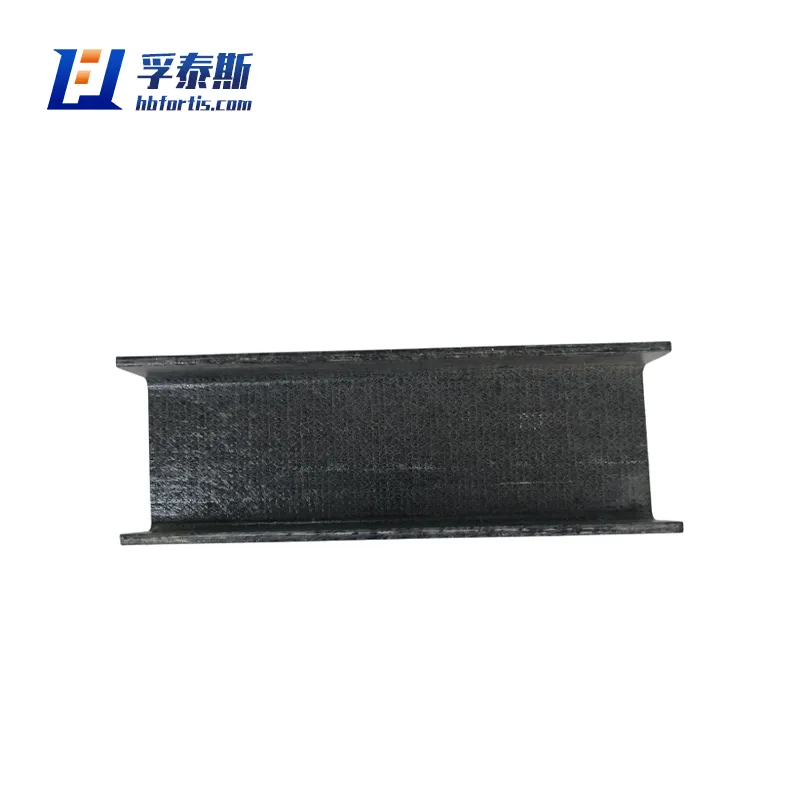 Canal em forma de U de fibra de vidro GFRP FRP em a&ccedil;o para suporte de equipamentos FT-US100b