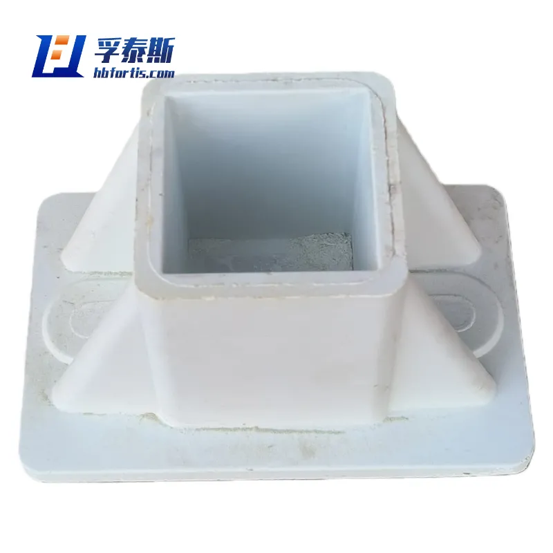 Acess&oacute;rios de conex&atilde;o de guarda-corpos de fibra de vidro GFRP FRP para haste de suporte FT-GCA-3