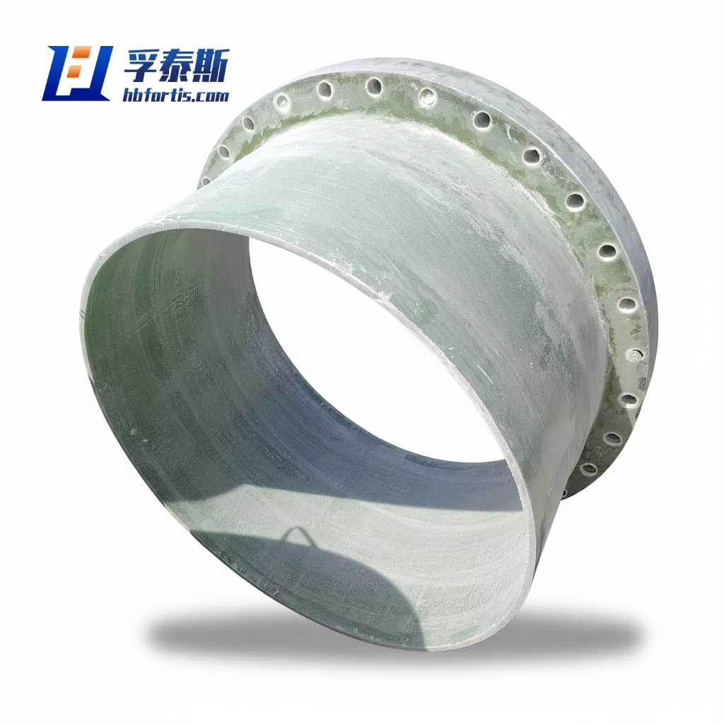 Flange de fibra de vidro GFRP FRP para conex&atilde;o de tanque FRP Pipeline Flange Joint abastecimento de