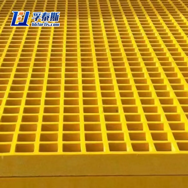 Grade de grade de fibra de vidro GFRP FRP para plataforma de petr&oacute;leo offshore FT-G5025b para fabric