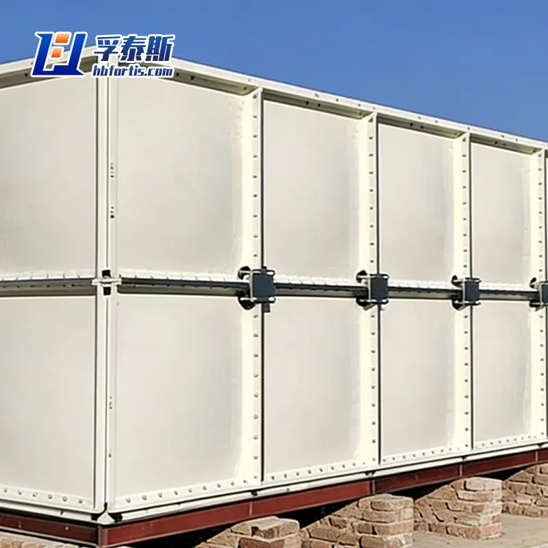 Painel de &aacute;gua de fibra de vidro GFRP FRP Tanque para edif&iacute;cios civis e comerciais FT-PWT1
