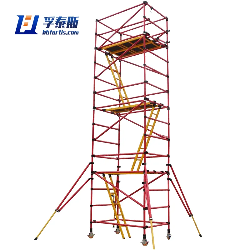 Andaimes de fibra de vidro GFRP FRP para FT-S1 antiderrapante e est&aacute;vel a UV para fabricante chin&ecirc;s