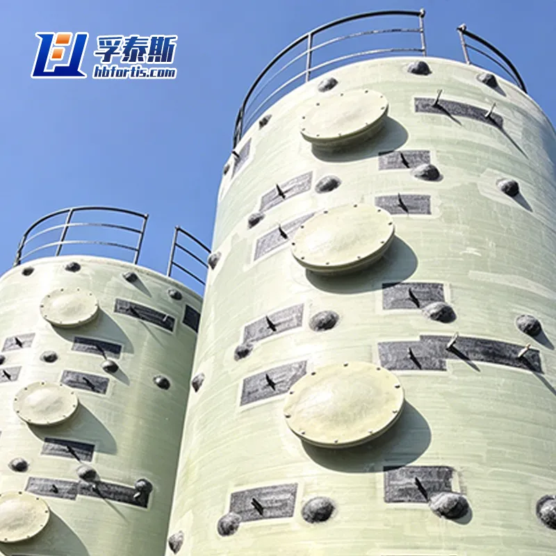 Torre de lavagem de fibra de vidro GFRP FRP para gases t&oacute;xicos FT-ST4 para exportador da China