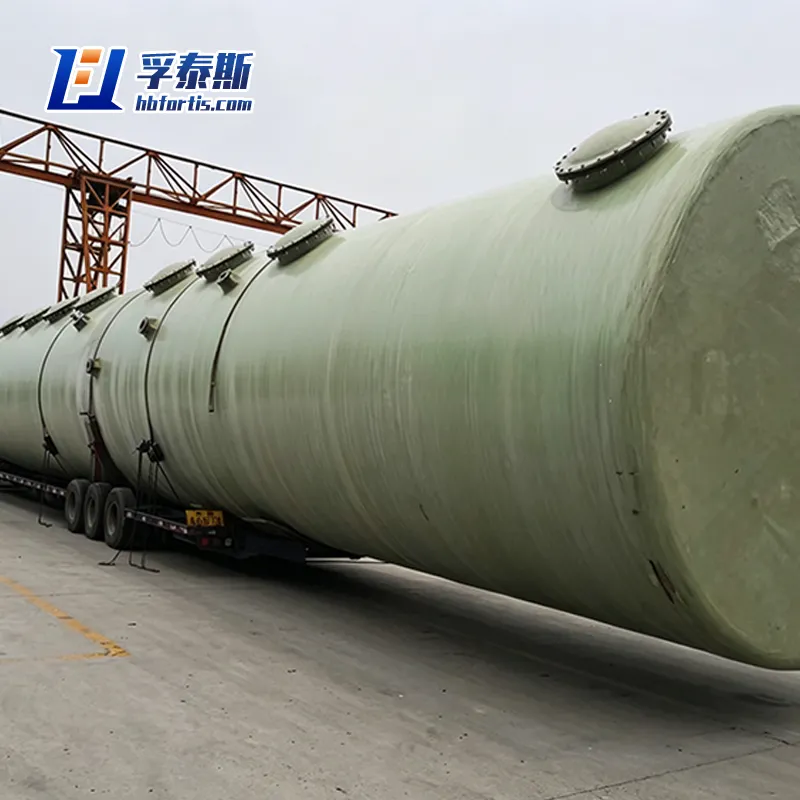 GFRP Horizontal Storage Tank for Underground & Double-Wall Fuel | China Exporter FT-HST35a